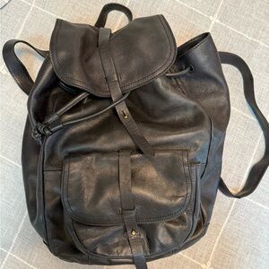 Black Leather Bag